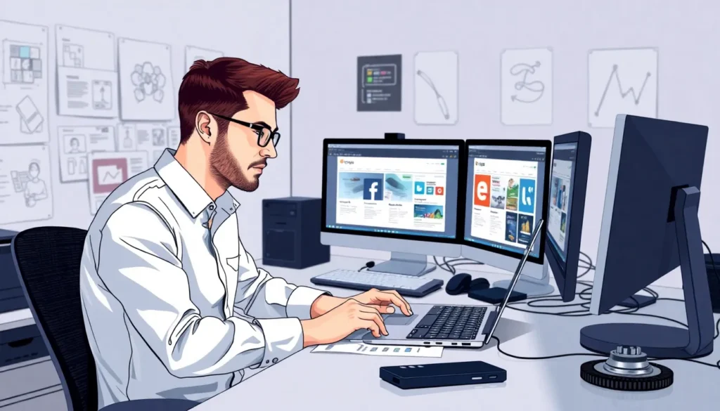 web development business